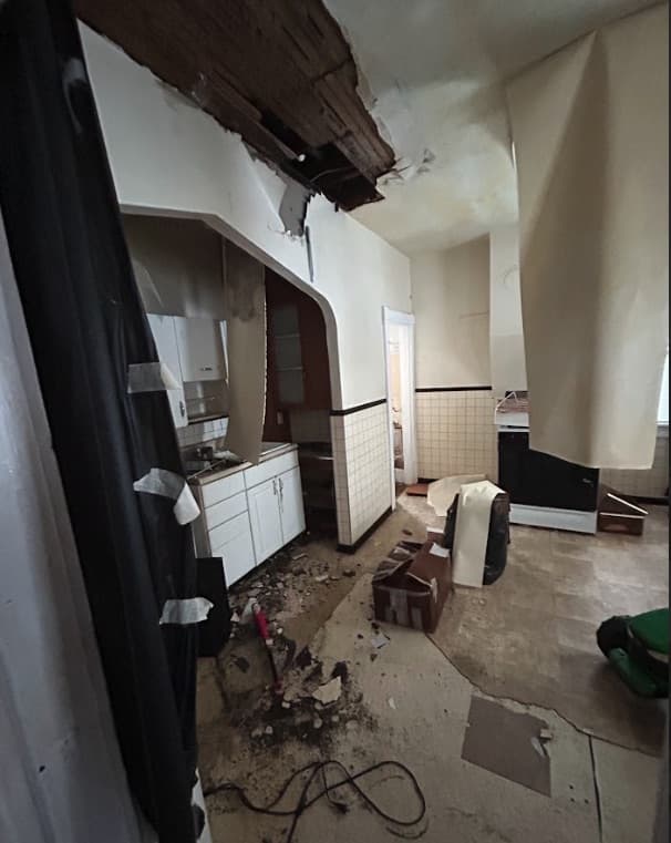 Nanticoke kitchen condition before renovation repair work